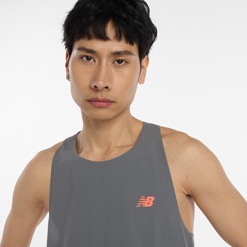 Mens New Balance Race Day Ultra Light Singlet