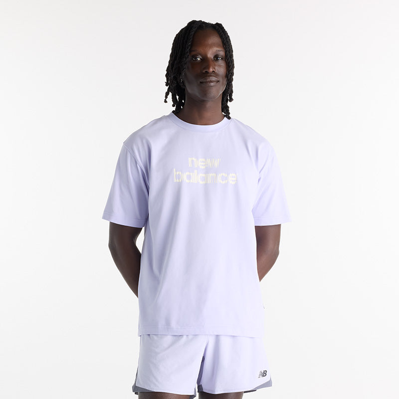 Mens New Balance Nocturnal Run Energy Performance T-Shirt