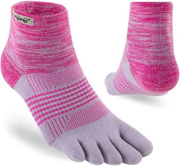 Womens Specific Injinji TRAIL 2.0 Midweight Mini Crew Socks