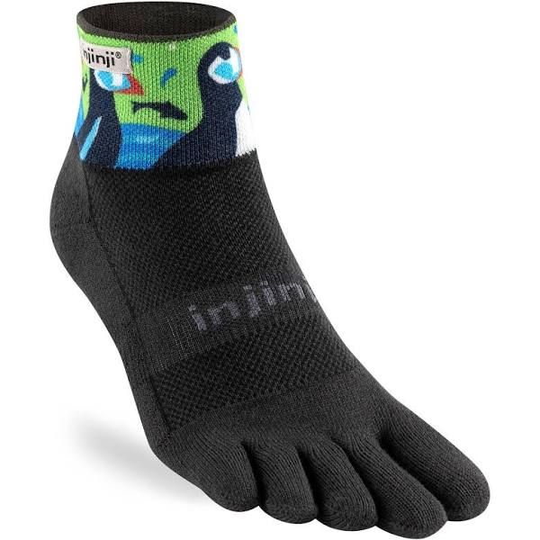 Mens Injinji Artist Designed Trail Mini-Crew