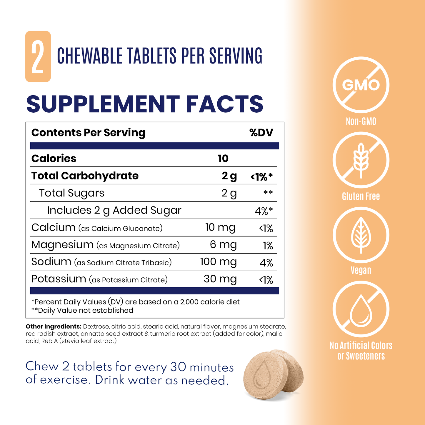 SaltStick FastChews - 60 Count Bottle