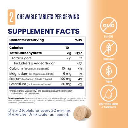 SaltStick FastChews - 60 Count Bottle