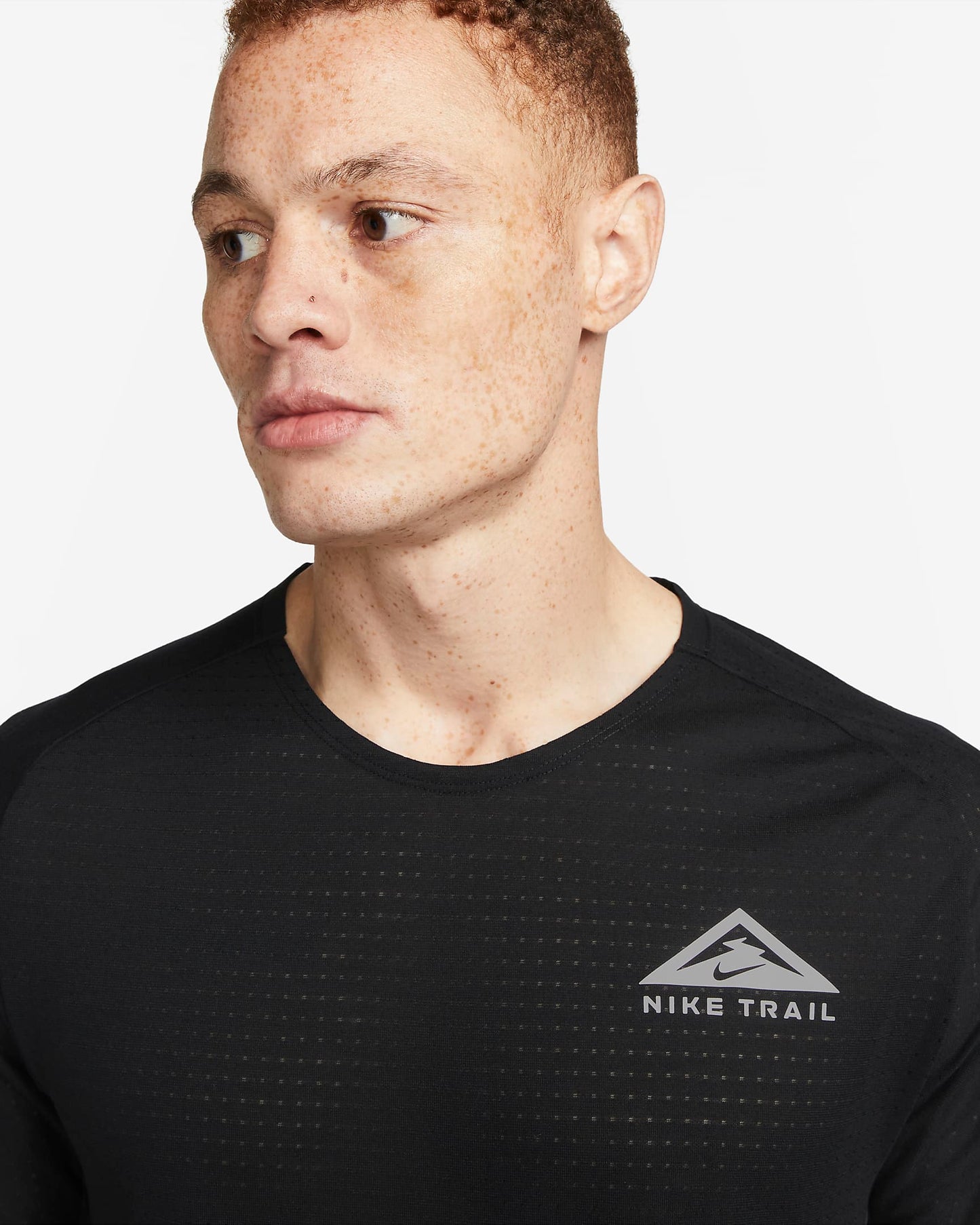 Mens Nike DF Solar Chase SS Top