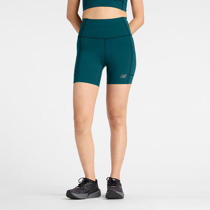 Womens New Balance RC Elite Storage Short 6"
