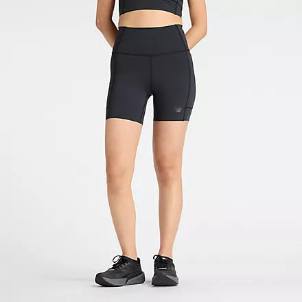 Womens New Balance RC Elite Storage Short 6"