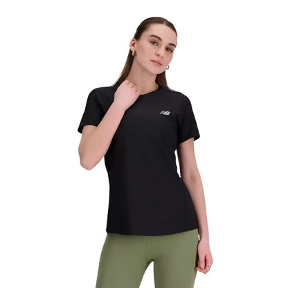 Womens New Balance Jacquard Slim T-Shirt