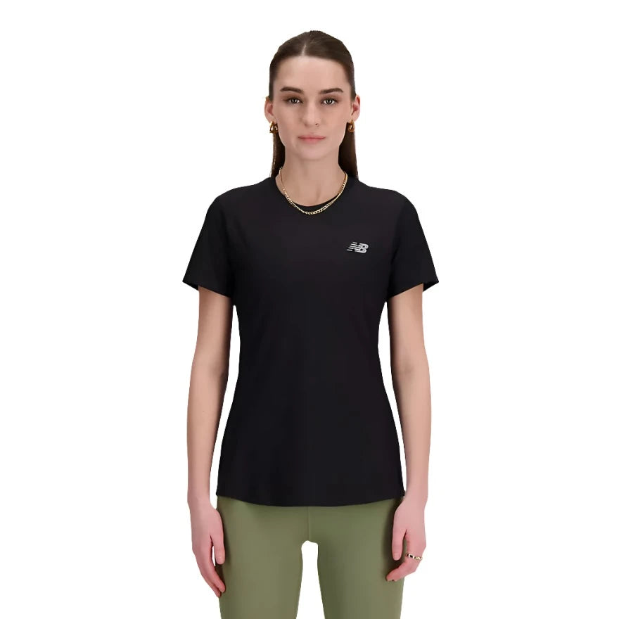 Womens New Balance Jacquard Slim T-Shirt