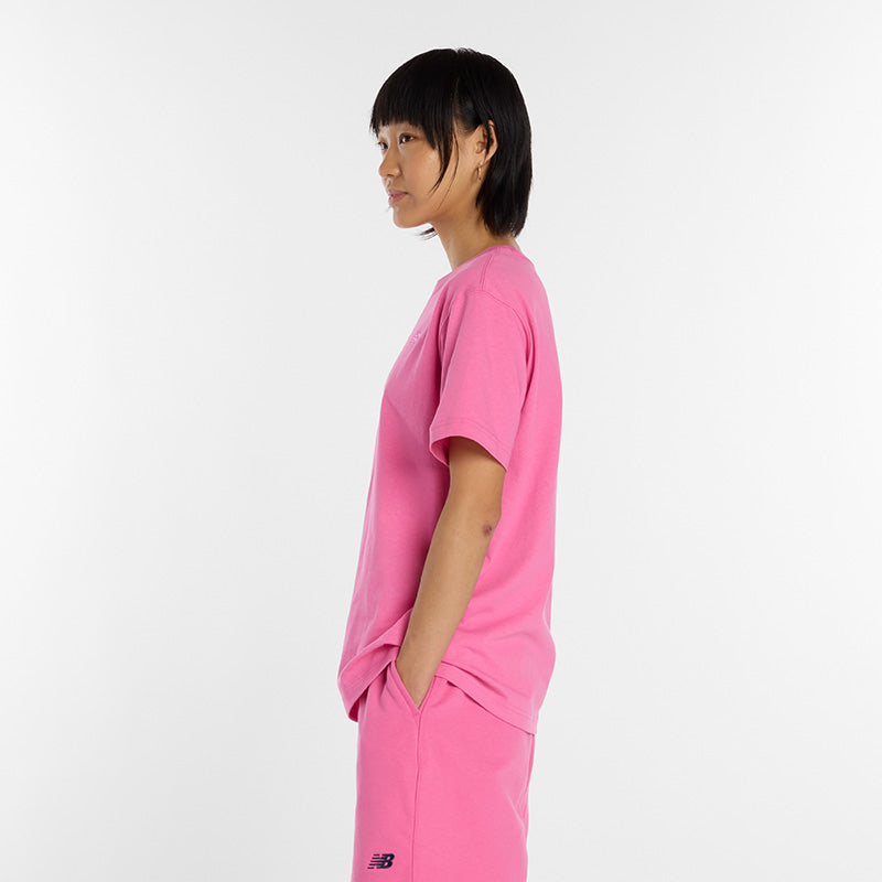 Womens New Balance Athletics Jersey Tee