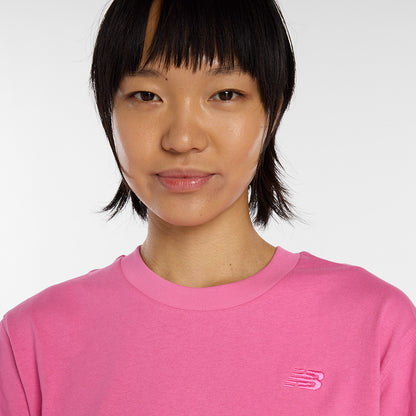 Womens New Balance Athletics Jersey Tee