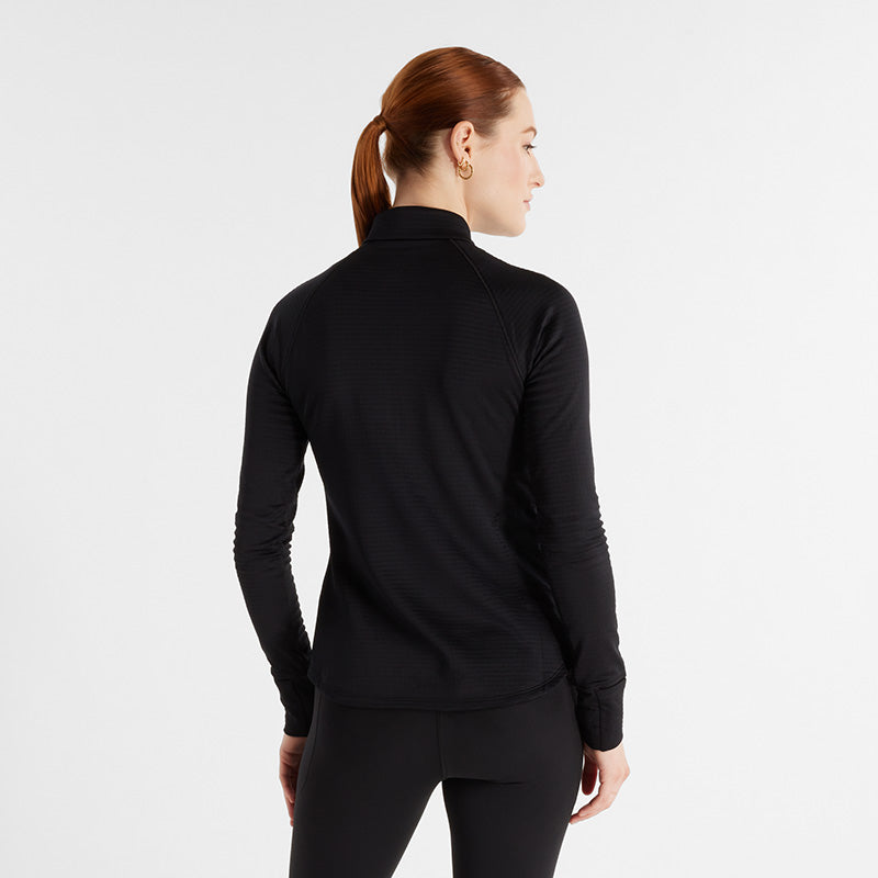 Womens New Balance Athletics Heat Grid Half Zip