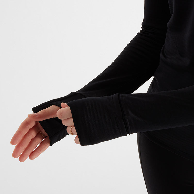 Womens New Balance Athletics Heat Grid Half Zip