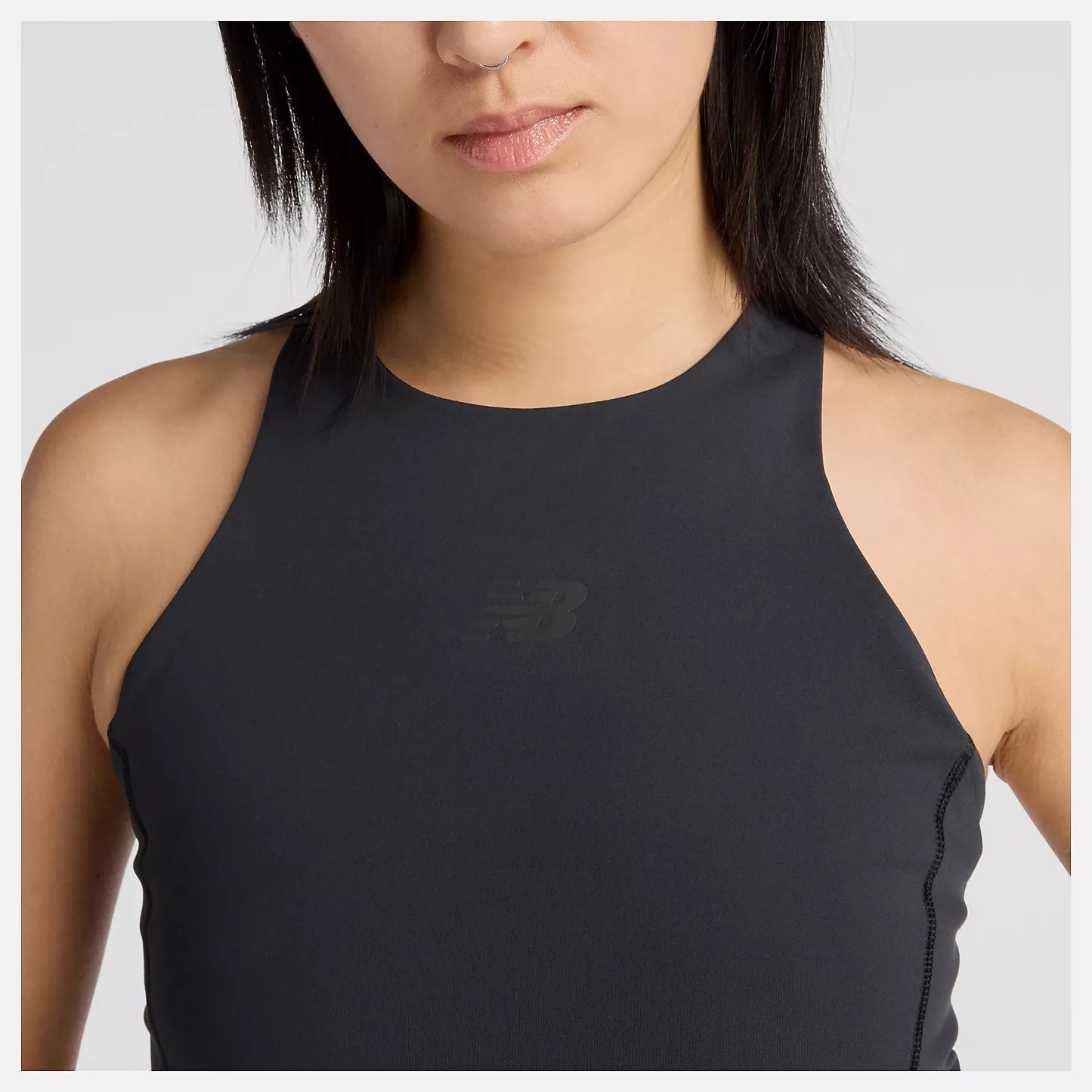 Womens New Balance RC Elite Storage Crop Tank