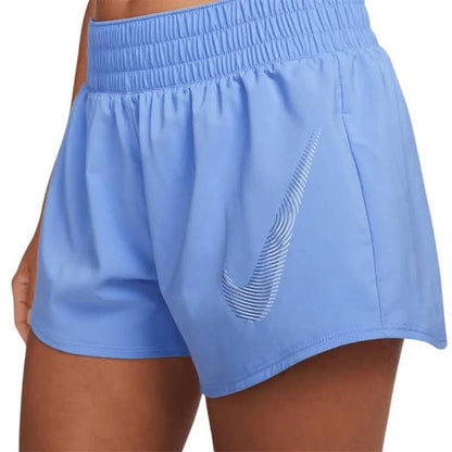 Womens Nike Dri-Fit One Swoosh Mid-Rise Running Shorts