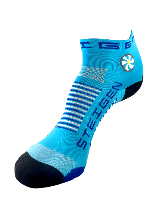 Steigen 1/4 Length Breezy Blue Socks