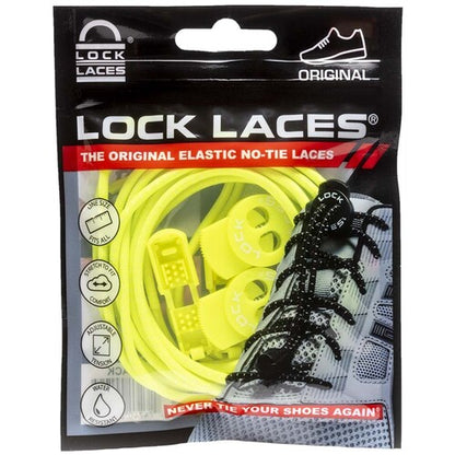 Lock Laces Neon Yellow