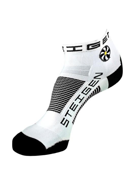 Steigen 1/4 Length White Socks